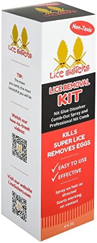 Lice Sisters Nit Glue Dissolver 8 ounce spray for super lice removal