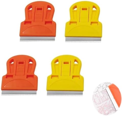 Nentment 4 pack nail art scraper tool front view