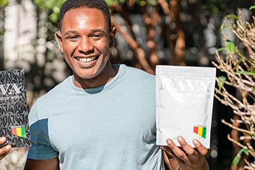 Authentic traditional grind kava powder packaging details