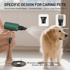 Close up of Pehum dryer nozzle for focused grooming