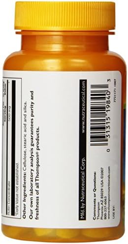 Thompson bioflavonoid and antioxidant 60 tablets multi bottle value pack