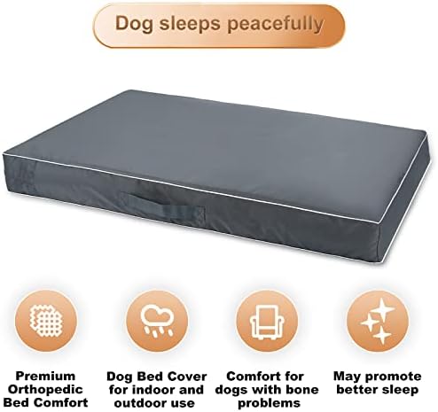 Chinchilla universal fillable pet bed shell showing double stitched seams durability