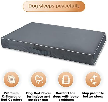 Chinchilla universal fillable pet bed shell showing double stitched seams durability