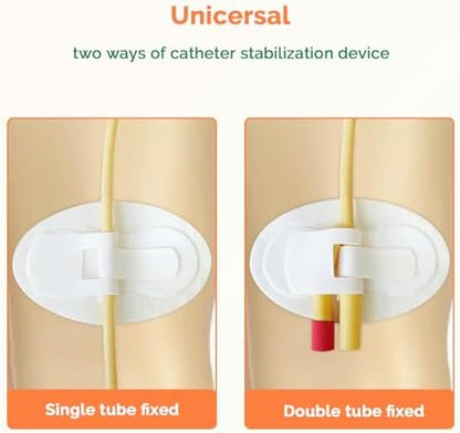 Swivel retainer lid on Surginatal catheter holder