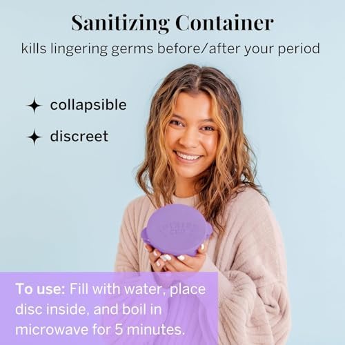 Authentic USA imported Pixie Cup menstrual disc kit packaging for Indian consumers.