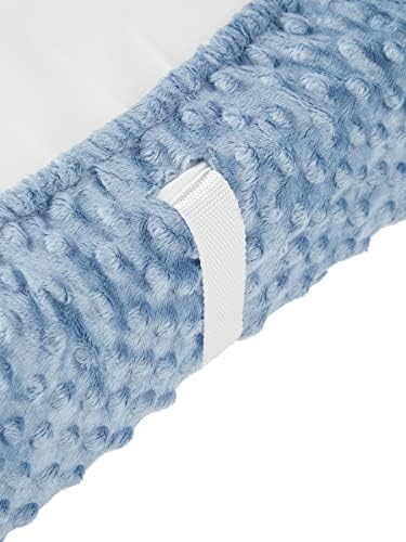 Elastic edges of the USA imported Simple Joys changing pad cover for a secure fit
