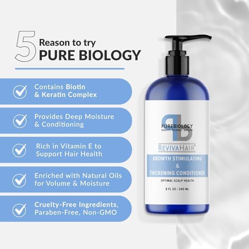 Pure Biology RevivaHair thickening conditioner texture and consistency