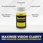 Macuhealth advanced macular health support packaging side view
