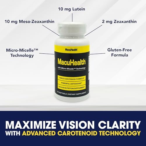Macuhealth advanced macular health support packaging side view