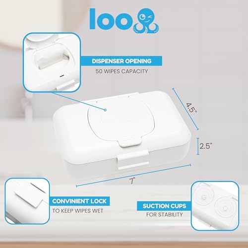 Close up of Loo suction mount mechanism