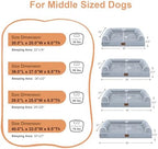 Large Dog Bed Orthopedic Washable: Beds Bolster XL Bed Large Big Dogs Memory Foam Couch Sofa Waterproof with Removable Cover - Image 7