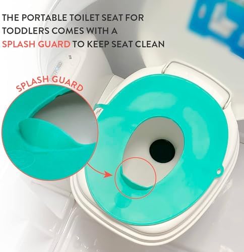 Top view of Prince Lionheart Tinkle To Go splash guard