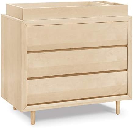 Ubabub nifty dresser changing topper with safety bracket installed