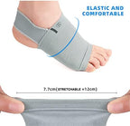 Close up of SEBS gel pad inside the metatarsal compression sleeve for flat foot support