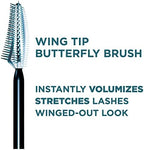 Washable mascara removing easily with soap and water daily