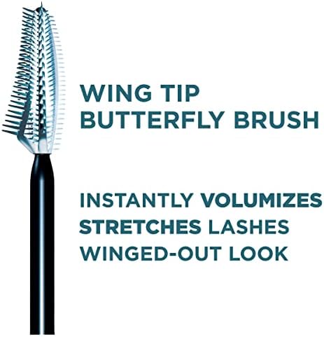 Washable mascara removing easily with soap and water daily