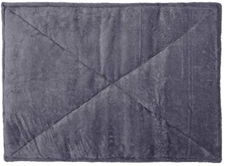 Furhaven ThermaNAP Self-Warming Cat Bed for Indoor Cats & Large/Medium Dogs, Washable & Reflects Body Heat - Quilted Faux Fur Reflective Bed Mat - Gray, Large - Image 7