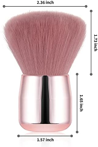 Vaincre nail art brush showing dense synthetic bristles