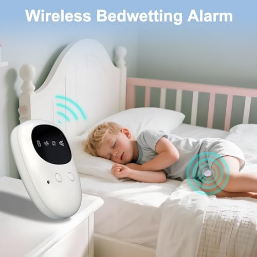 Maxsolve rechargeable nighttime potty training sensor clipped onto underwear
