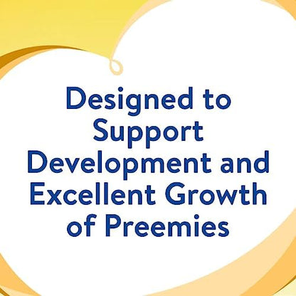 Side angle of Similac NeoSure premature infant formula canister detailing ingredients and mixing ratios
