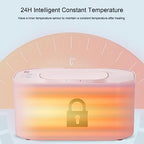 Roseate baby wipe warmer for travel and home use
