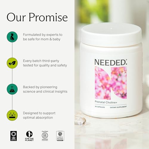 Needed Prenatal Choline dietary supplement ingredient details