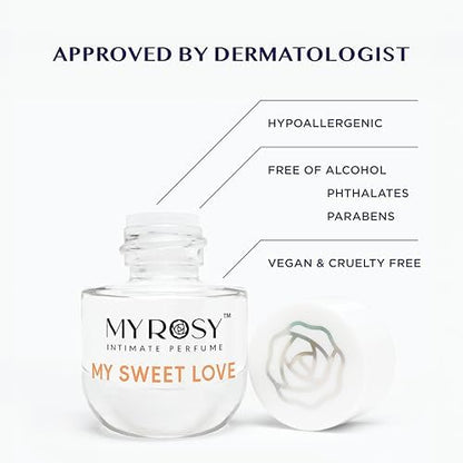 Authentic MyRosy intimate care product for daily freshness and confidence.