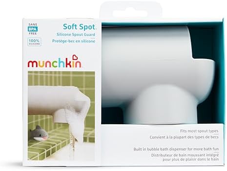 Packaging of the authentic USA imported Munchkin baby bath safety accessory.