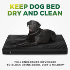 Pawfinity washable dog crate mat cover large size indoor outdoor use