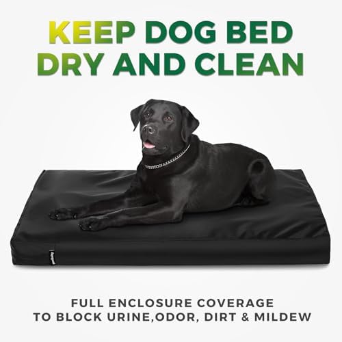 Pawfinity washable dog crate mat cover large size indoor outdoor use