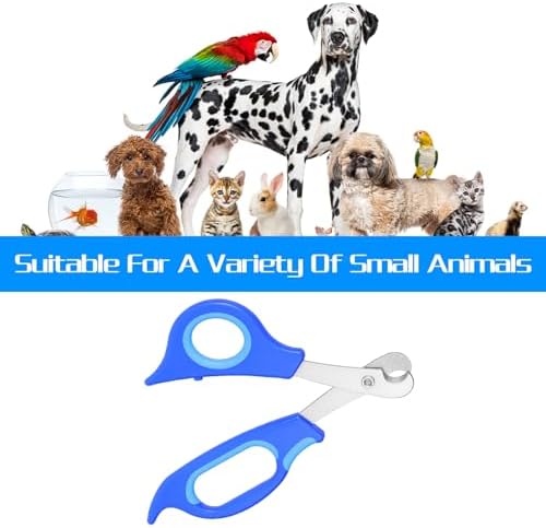 Quilax exotic pet nail maintenance accessory double blue grip