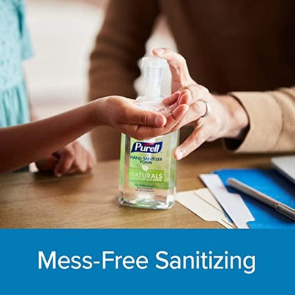 Purell Advanced Hand Sanitizer Naturals Foam with Plant-Based Ethanol, 10 fl oz Foam Pump Bottle (Pack of 3), 3001-06-EC - Image 3