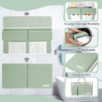 URMYWO premium imported thick bath kneeling pad set packaged perfectly as a newborn baby shower gift
