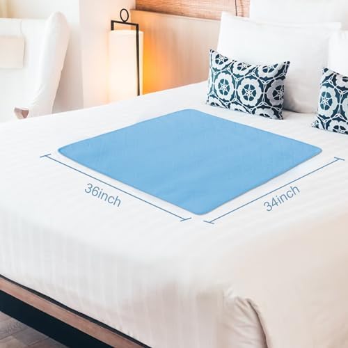 Springspirit incontinence bed pads showing quilted surface texture