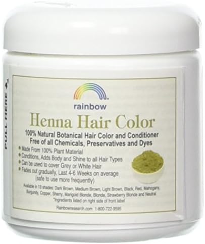 Botanical Persian Brown Chestnut henna hair color powder