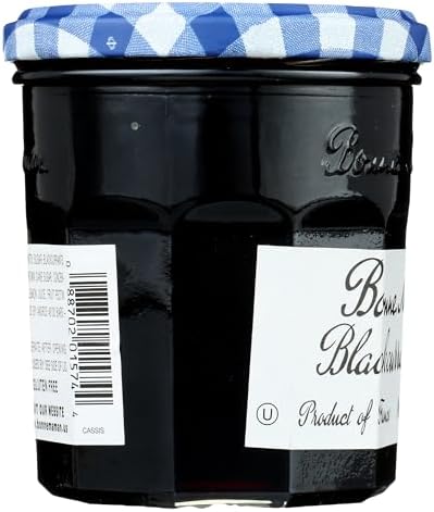 Bonne Maman artisanal fruit jelly served on toast