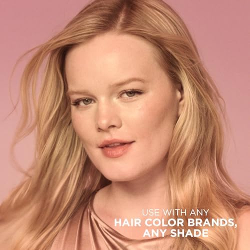 Clairol Professional hair primer liquid texture and bottle display for home hair coloring