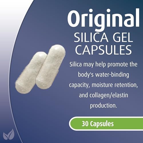 Hubner Silicea capsules box showing hair skin and nail benefits