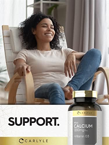 Carlyle Calcium 1200mg bottle with nutritional facts visible
