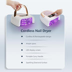 XCVPL UV LED curing light displaying dual light beads inside