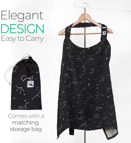 San Francisco Baby nursing cover featuring integrated storage pocket