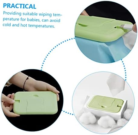 Open baby wipe warmer showing internal heating mechanism