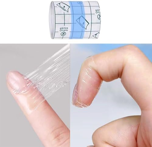 DeaHea adhesive bandage tape used as a protective layer for finger arthritis and eczema.
