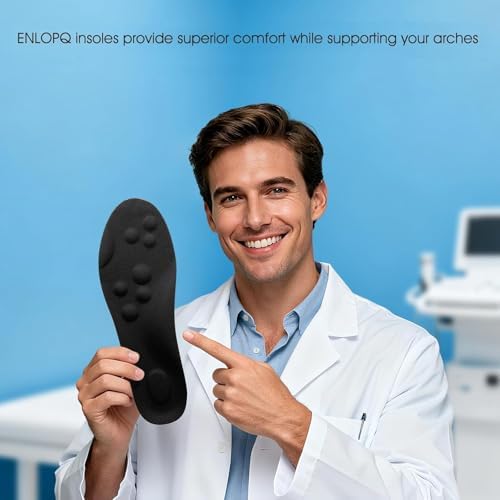 Breathable top fabric layer of the ENLOPQ black memory foam inserts.