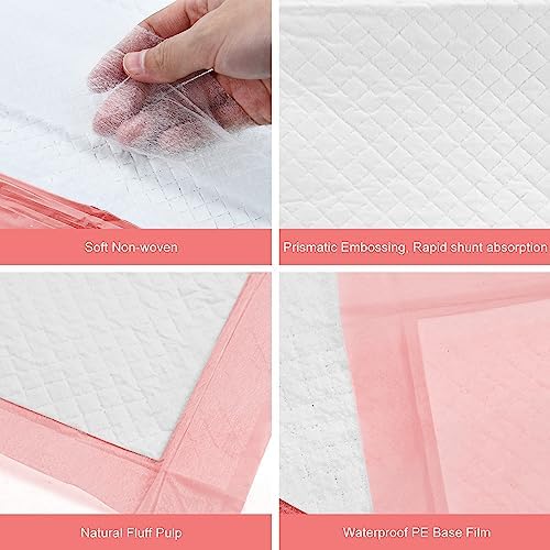 Rocinha waterproof baby underpads showing quilted texture