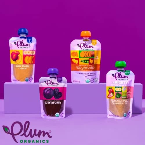Plum Organics organic baby food variety bundle pack