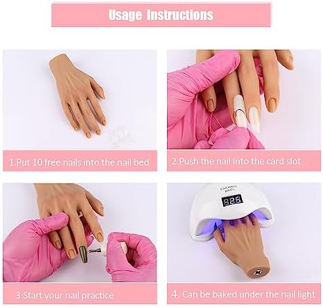 KnowU practice hand set with adjustable mounting bracket