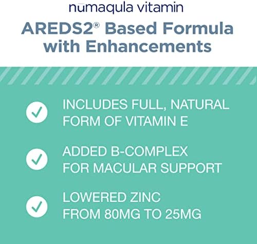 Capsule size and texture of PRN Numaqula eye health supplement