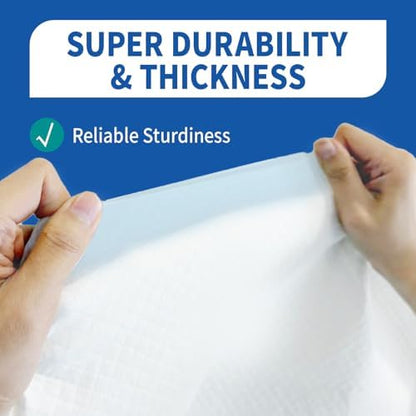 DAFI adult incontinence underpads packed compactly for convenient travel and nursing care.