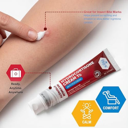 Individual 1 ounce tubes of MED Pride topical steroid cream.
